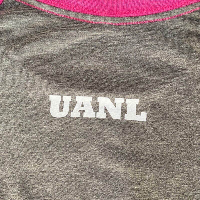 Playera manga ranglan AUTÉNTICOS TIGRES