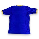 Jersey personalizado azul rey con vistas en dorado