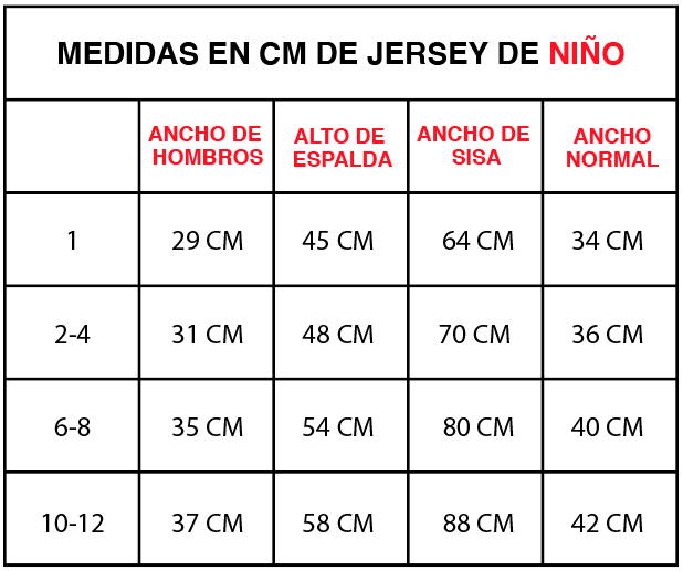 Jersey juvenil AUTÉNTICOS TIGRES