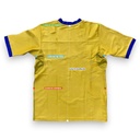 Jersey ADULTO personalizado dorado con azul rey