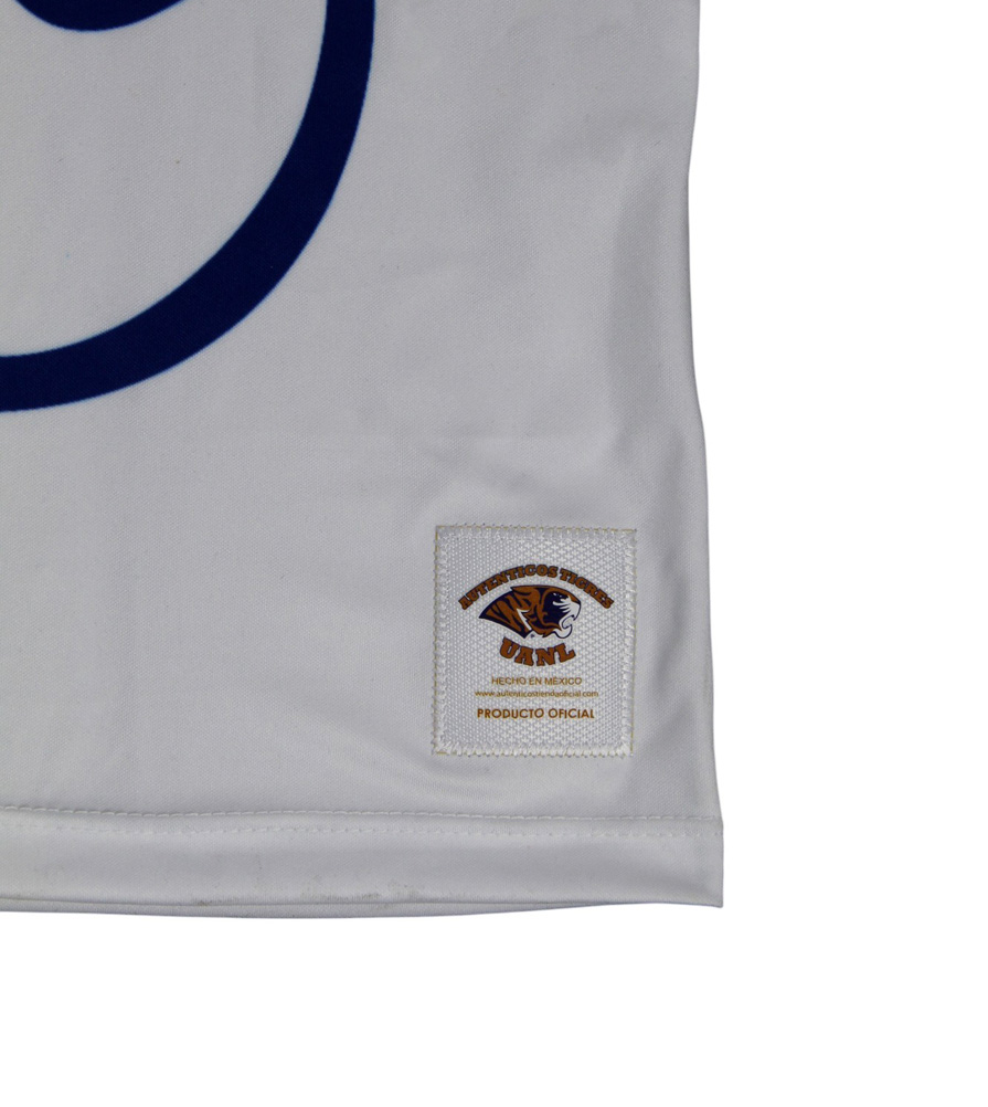 Playera AUTENTICOS TIGRES sublimada cuello redondo