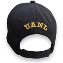 Gorra AUTENTICOS TIGRES con logo en 3D negro con fondo dorado