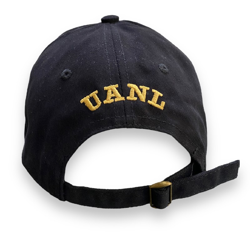 Gorra AUTENTICOS TIGRES con logo sencillo resaltado en 3D en negro