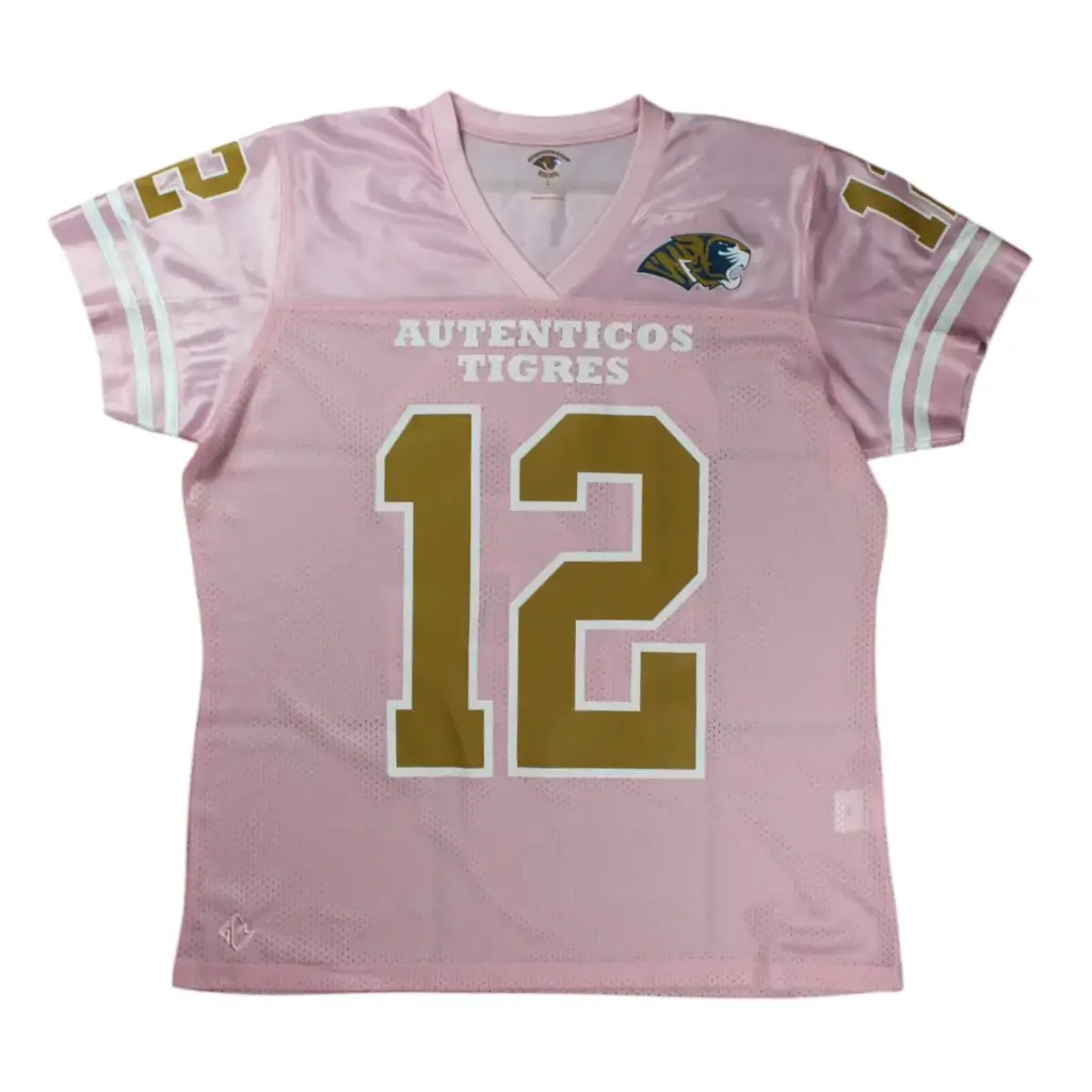 [TAJ52-07RB/S] Jersey dama AUTÉNTICOS TIGRES línea premium (CH)