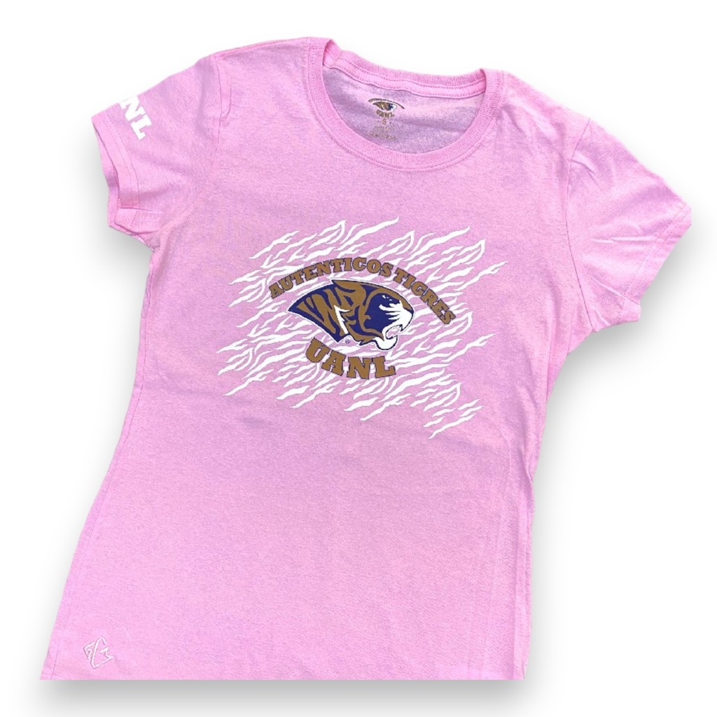 [TAR361-RDRS/S] Playera dama AUTÉNTICOS TIGRES (CH)