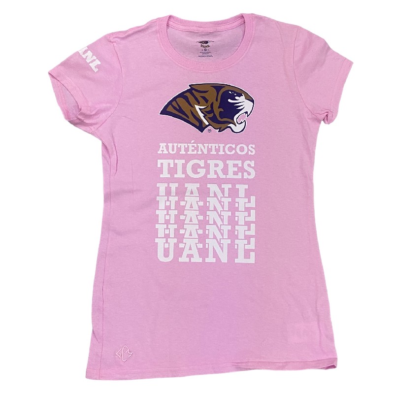 [TAR362-RGRS/NS] Playera niña AUTÉNTICOS TIGRES (N6)