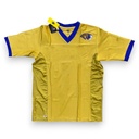 Jersey ADULTO personalizado dorado con azul rey