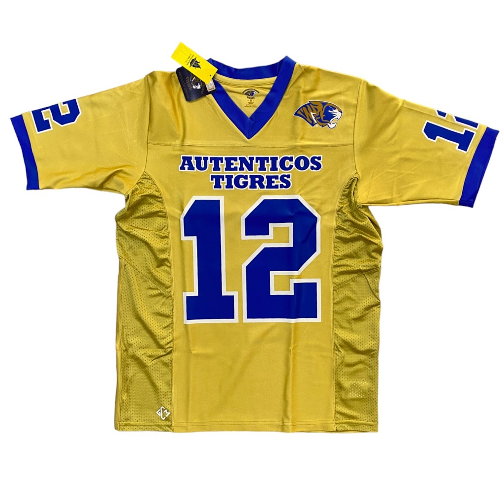 [TAJ54-ESDA/NS] Jersey juvenil AUTÉNTICOS TIGRES número 12 (N1)