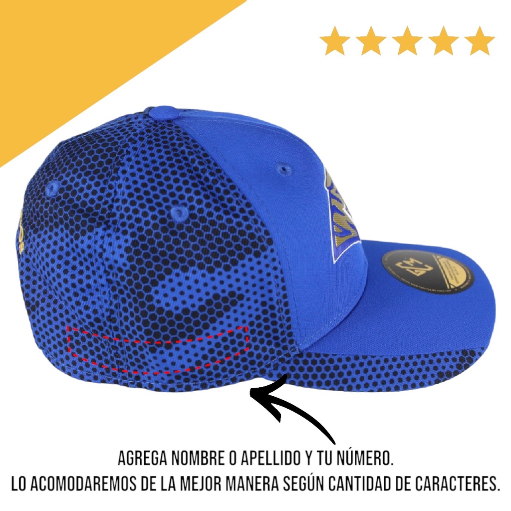 Gorra AUTÉNTICOS TIGRES con emblema PERSONALIZADA