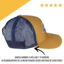 Gorra AUTÉNTICOS TIGRES con emblema PERSONALIZADA