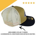 Gorra AUTÉNTICOS TIGRES con emblema PERSONALIZADA