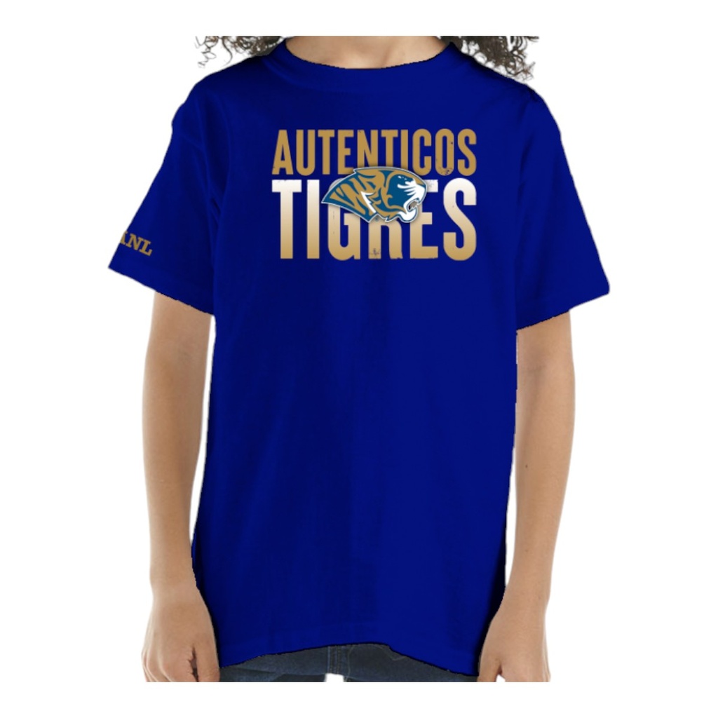 [TAR365-MXAR/N4] Playera niño AUTÉNTICOS TIGRES (N4)