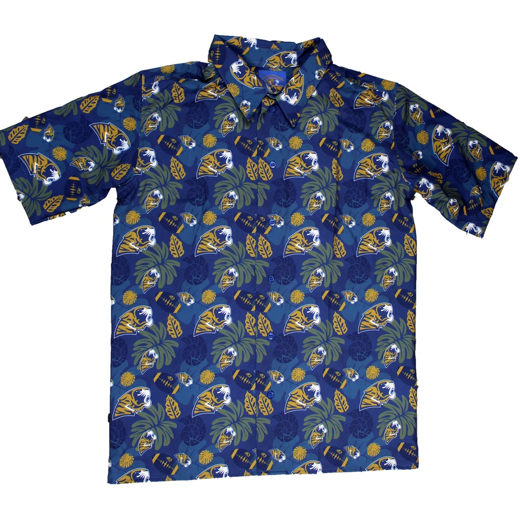[TAC401-ESSU/S] Camisa estilo hawaiiana adulto AUTÉNTICOS TIGRES (CH)