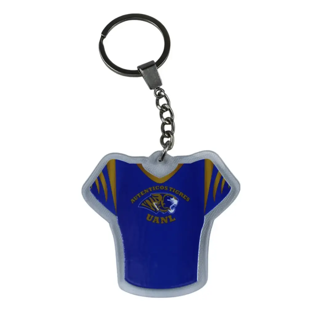 Llavero Auténticos Tigres Jersey azul