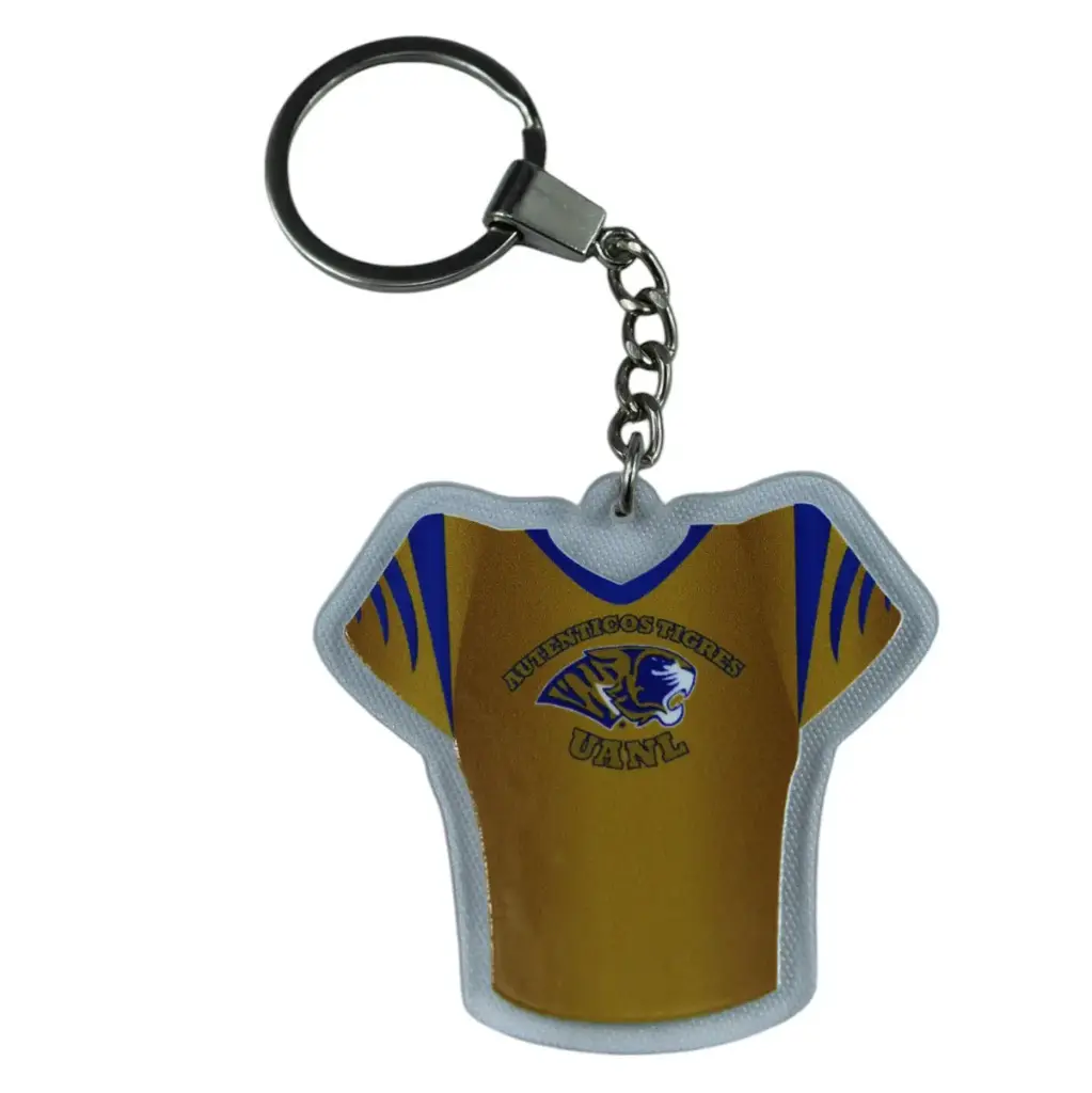 Llavero Auténticos Tigres Jersey dorado