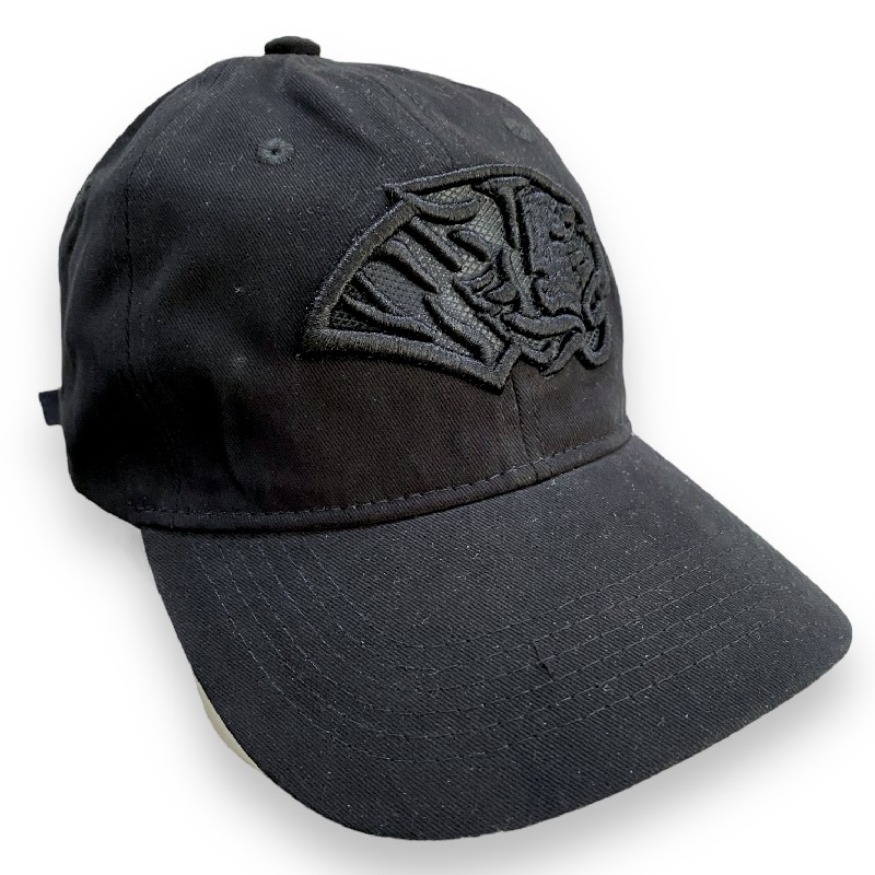 Gorra AUTENTICOS TIGRES con logo sencillo resaltado en 3D en negro