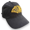 Gorra AUTENTICOS TIGRES con logo sencillo resaltado en 3D en dorado