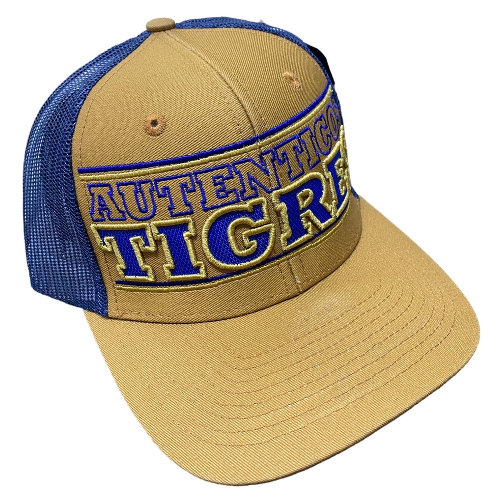Gorra AUTÉNTICOS TIGRES con bordado al frente