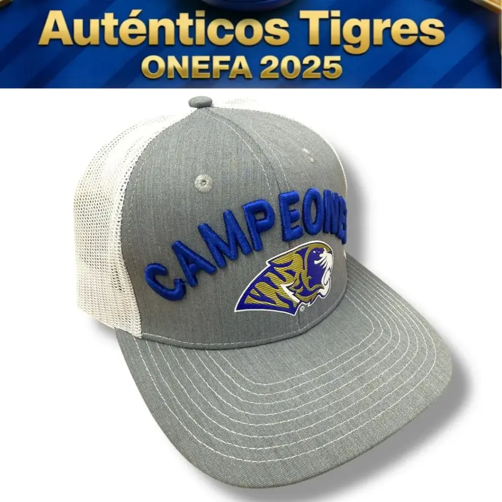 Gorra AUTENTICOS TIGRES CAMPEONATO 2025