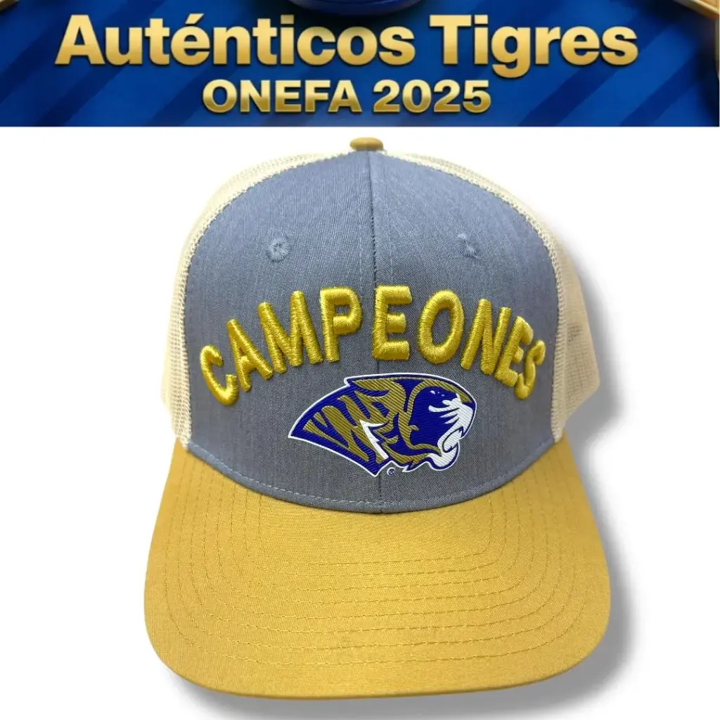 Gorra AUTENTICOS TIGRES CAMPEONATO 2025