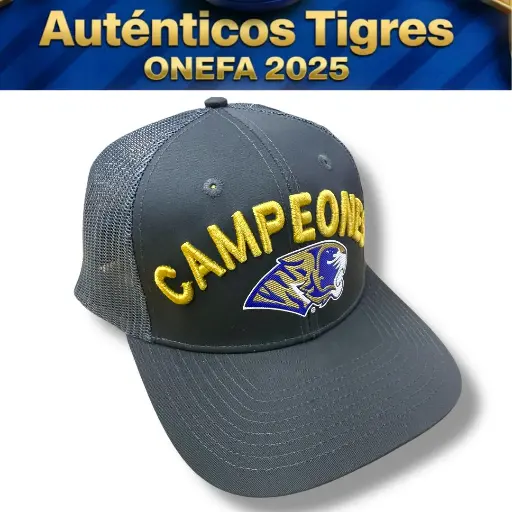 Gorra AUTENTICOS TIGRES CAMPEONATO 2025