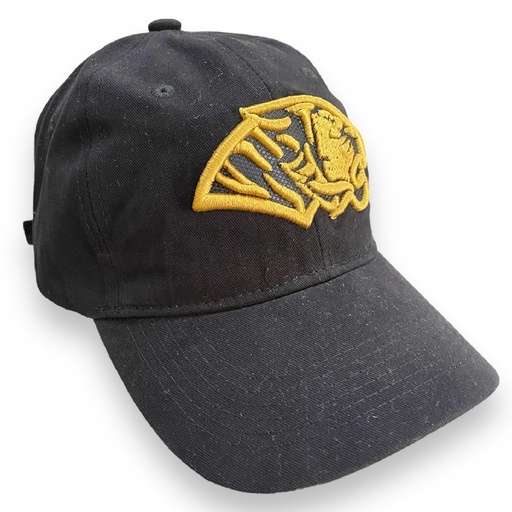 [TAG2306-BZK/NG] Gorra AUTENTICOS TIGRES con logo sencillo resaltado en 3D en dorado
