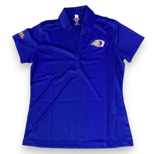 Playera tipo polo estilo dama AUTÉNTICOS TIGRES tela jacquard
